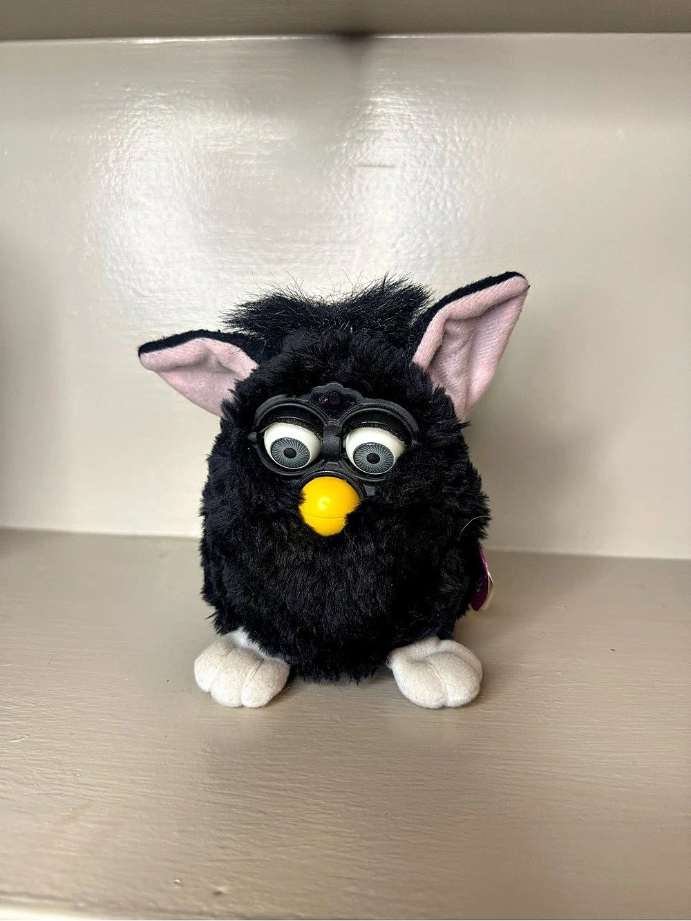 Tiger Electronics Furby Black Interactive Plush Toy NWT